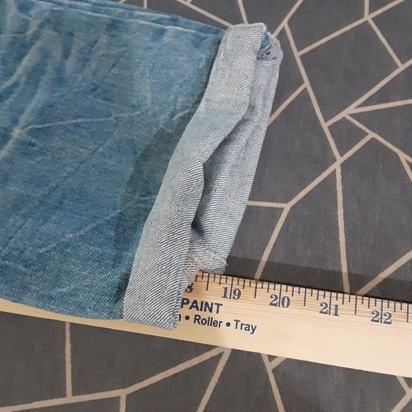 Lady TR RENOVATION Size Large Distressed Super Sexy Girl Capris - Picture 12 of 13